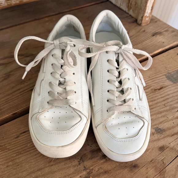 Golden Goose White Leather Sneakers - Picture 2 of 6